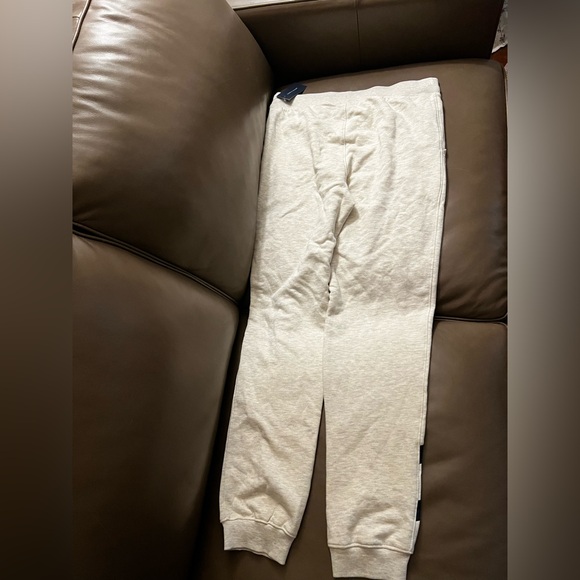 Tommy Hilfiger Kids Light Beige Joggers with Logo - Picture 7 of 17